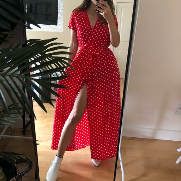 missy empire polka dot dress